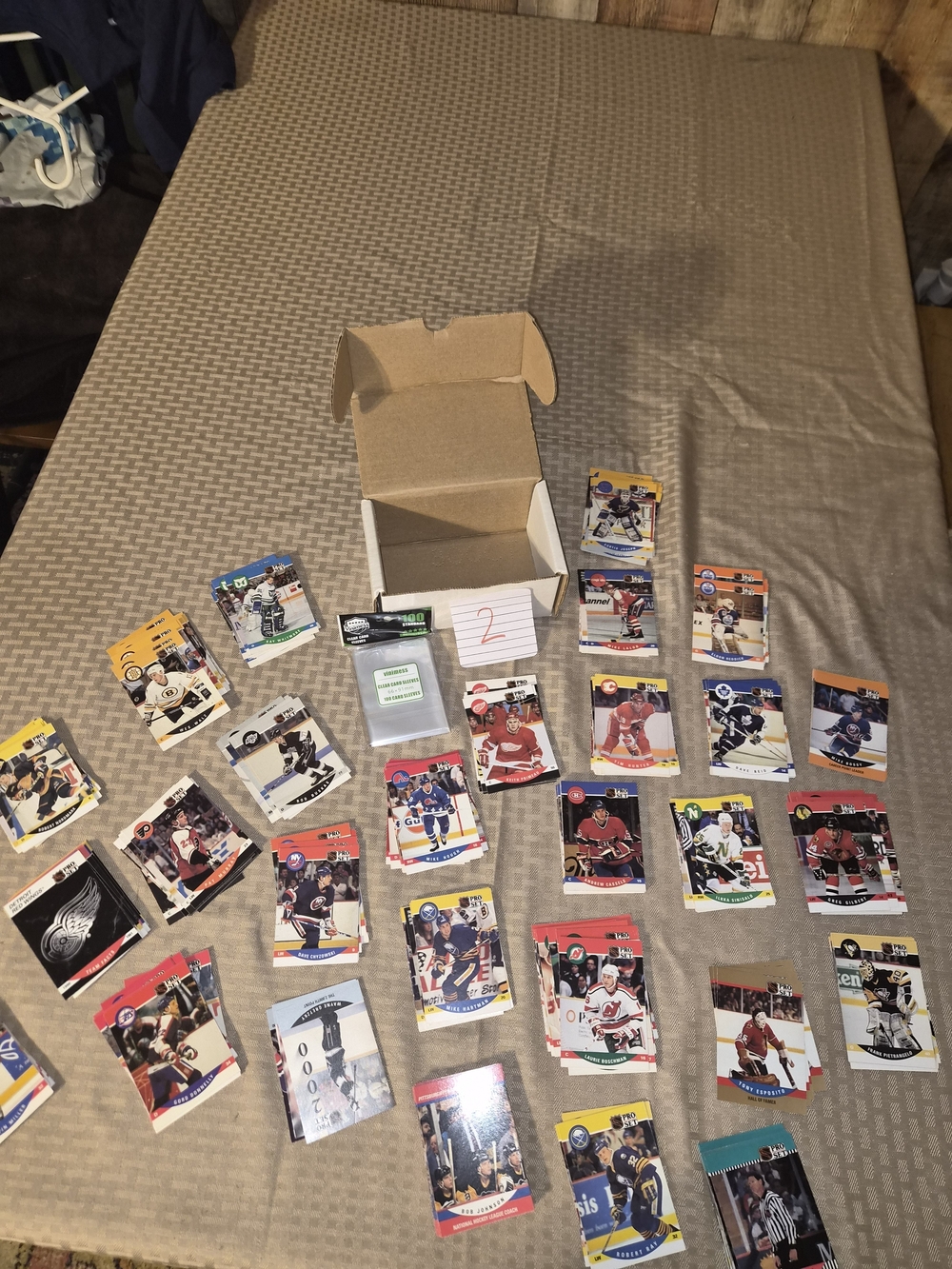 Hockey Trading Card Lot - Mixed Team Collector Set (Multicolor)